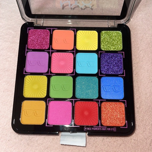 NYX Other - NYX Professional Makeup Ultimate Color Shadow Palette I Know That's Bright-NWT